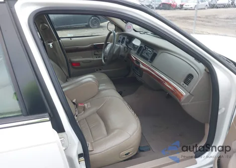 2002 Mercury Grand Marquis Ls из США, поврежденный, VIN 2MEFM75W92X657970